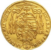 ½ Ducat - Johann Ernst von Thun obverse image