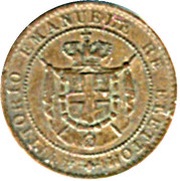1 Centesimo - Victor Emmanuel II Tuscany obverse image