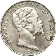 2 Lire - Victor Emmanuel II Florence obverse image