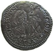 ½ Giulio "Mezzo Paolo" - Guidobaldo II della Rovere, Italy, 1538-1574 reverse image