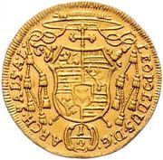 ½ Ducat - Leopold Anton von Firmian obverse image