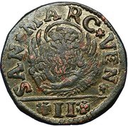 2 Soldi Dalmatia and Albania obverse image