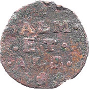 2 Soldi Dalmatia and Albania, Italy, 1710-1795 reverse image