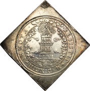2 Thalers - Wolf Dietrich von Raitenau, Austria, 1593 reverse image