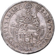 2 Thalers - Wolf Dietrich von Raitenau obverse image