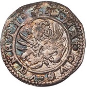 1 Soldino - Andrea Contarini seated lion, Italy, 1369-1379 reverse image