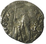 1 Soldino - Antonio Venier star behind obverse image