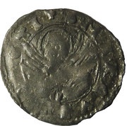 1 Soldino - Antonio Venier star behind, Italy, 1382-1400 reverse image