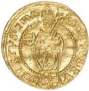 1 Ducat - Matthäus Lang von Wellenburg, Austria, 1520 reverse image