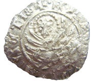 1 Soldino - Antonio Venier star in front, Italy, 1382-1400 reverse image