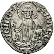 ½ Grosso - Francesco Dandolo, Italy, 1329-1339 reverse image
