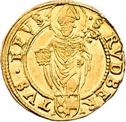 1 Ducat - Matthäus Lang von Wellenburg, Austria, 1522-1537 reverse image