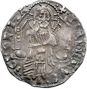 ½ Grosso - Michele Steno for Verona and Vicenza, Italy, 1400-1413 reverse image