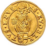 1 Ducat - Matthäus Lang von Wellenburg, Austria, 1538-1540 reverse image