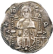 1 Grosso - Michele Morosini, Italy, 1382 reverse image
