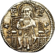 1 Grosso - Antonio Venier II type, Italy, 1382-1400 reverse image