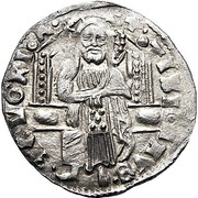 1 Grosso - Tomaso Mocenigo stars, Italy, 1414-1423 reverse image