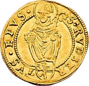 1 Ducat - Ernst von Bayern, Austria, 1540-1554 reverse image