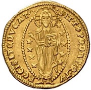 1 Ducato - Andrea Dandolo, Italy, 1343-1354 reverse image