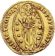 1 Ducato - Marin Faliero, Italy, 1354-1355 reverse image