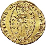 1 Ducato - Giovanni Dolfin, Italy, 1356-1361 reverse image