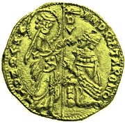 1 Zecchino - Andrea Contarini obverse image
