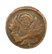 Quattrino of 4 Bagattini, Italy, 1604-1605 reverse image