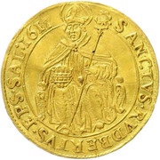 1 Ducat - Markus Sittikus von Hohenems, Austria, 1612-1618 reverse image