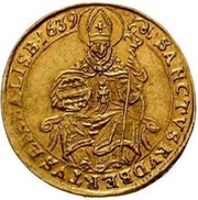 1 Ducat - Paris von Lodron, Austria, 1639-1642 reverse image