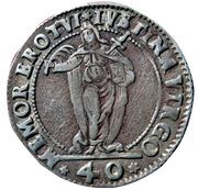 40 Soldi - Alvise Mocenigo I, Italy, 1572-1573 reverse image