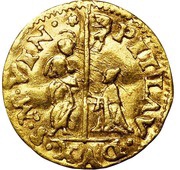 ¼ Zecchino - Pietro Loredano obverse image