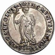 1 Osella - Nicolò da Ponte, Italy, 1580 reverse image