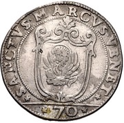 ½ Scudo - Giovanni Bembo, Italy, 1615-1618 reverse image