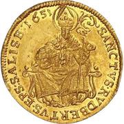1 Ducat - Paris von Lodron, Austria, 1643-1653 reverse image