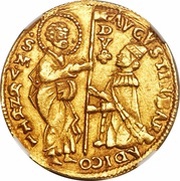 1 Zecchino - Agostino Barbarigo obverse image
