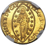 1 Zecchino - Francesco Donà, Italy, 1545-1553 reverse image