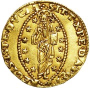1 Zecchino - Francesco Venier, Italy, 1554-1556 reverse image