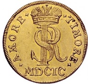 1 Ducat - Johann Ernst von Thun, Austria, 1699 reverse image