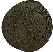 ½ Soldo / 6 Bagattini - Antonio Priuli, Italy, 1620-1621 reverse image