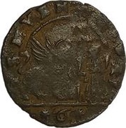 6 Bagattini - Francesco Erizzo, Italy, 1631-1646 reverse image