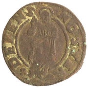 1 Soldo - Giovanni Pesaro, Italy, 1658-1659 reverse image