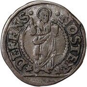 1 Soldo - Alvise Mocenigo II, Italy, 1700-1709 reverse image