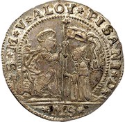 ⅛ Ducato - Alvise Pisani Trial strike obverse image
