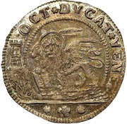 ⅛ Ducato - Alvise Pisani Trial strike, Italy, 1735-1737 reverse image