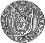 ⅛ Scudo - Francesco Erizzo, Italy, 1634-1643 reverse image