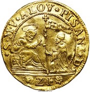 ¼ Ducato - Alvise Pisani Off-metal trial strike obverse image