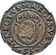 ¼ Scudo - Giovanni Corner I obverse image
