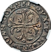 ¼ Scudo - Giovanni Corner I, Italy, 1624-1629 reverse image
