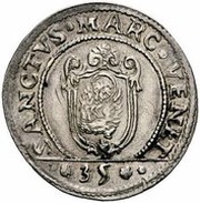 ¼ Scudo - Nicolò Sagredo, Italy, 1675-1676 reverse image