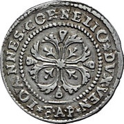 ¼ Scudo - Giovanni Corner II obverse image